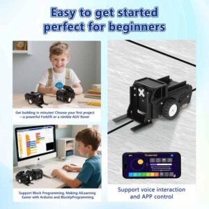 STEM Smart Factory Level 2 Kit with ESP32 Controller Board (Supports Arduino and ACECode Programming) TruckBott ACEBOTT QE032